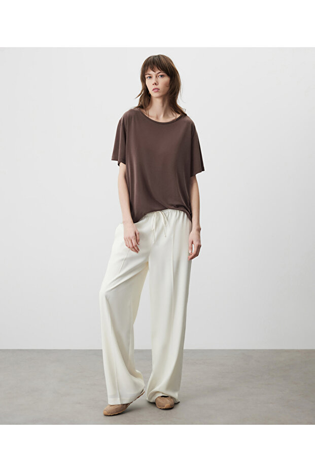 Rahat kesim basic tişört - 5