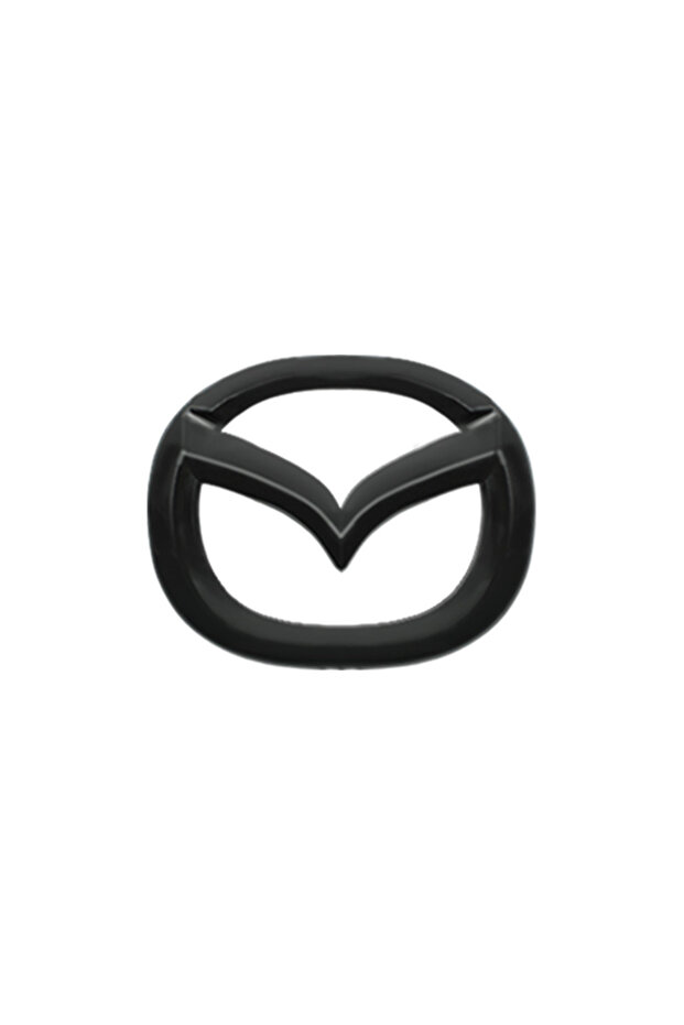 MAZDA 1pcs Black Mazda Mazda Steering Wheel Emblem Sticker Badge Decals for 3 6 2 Atenza Demio Axela