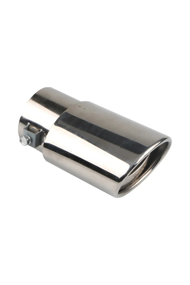Silver straight Car Accessories Automobile Exhaust Pipe Sleeve Tail Throat Muffler Tip Gold Silencin