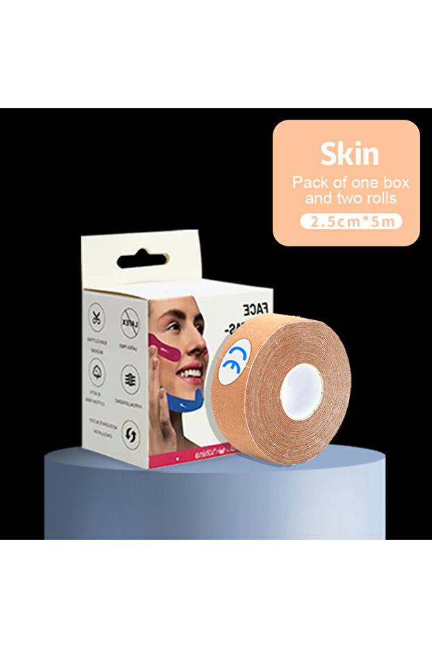 JETTING Nude 2 Rolls Nasal Splint Tape Nose Up Lifting Bridge Shaper Massage Tool No Pain Nose Shapi