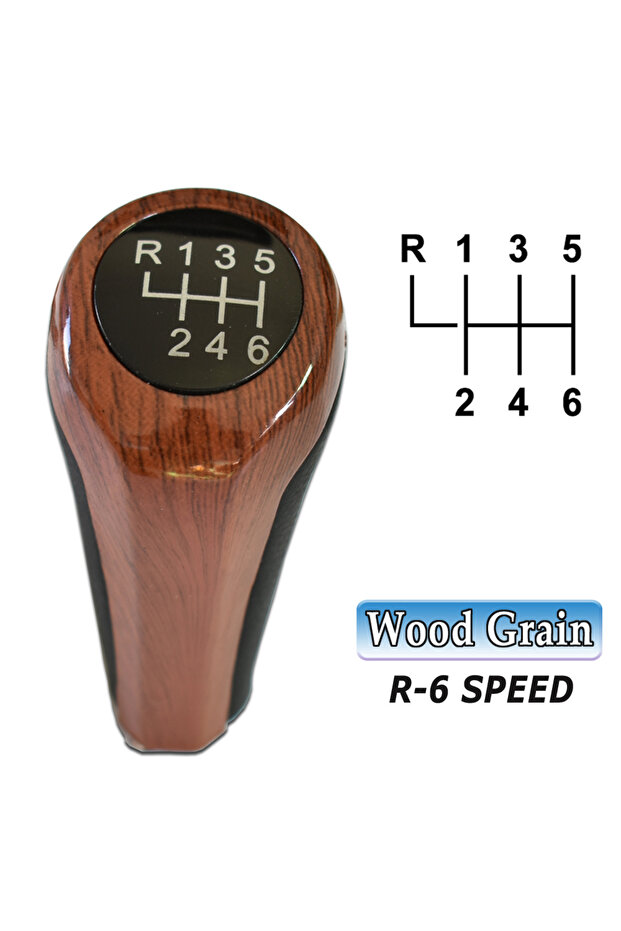 wood 6 speed Fit For BMW 1 3 5 6 Series E30 E32 E34 E36 E38 E39 E46 E53 E60 E63 E83 E84 E90 E91 Car - 1