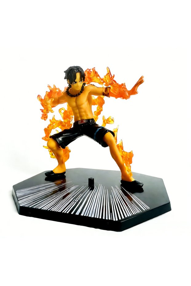 Bandai Ace New One Piece Anime Figure Fire Fist Luffy Ace Sanji Battle Model Dolls PVC sabo Action F