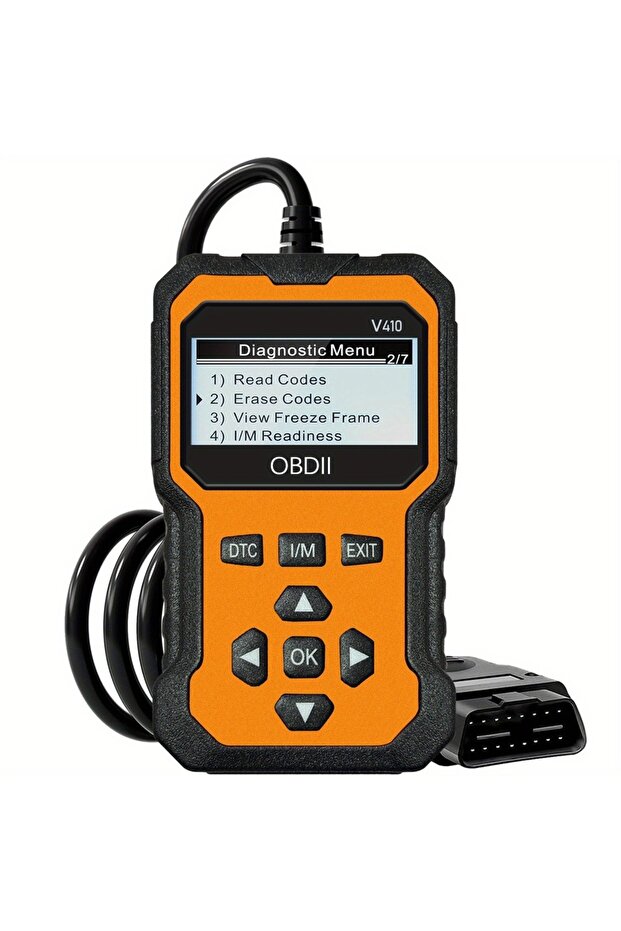 جهاز فحص أعطال محرك السيارة OBD II العالمي المحسن من أورانج، قارئ رموز أعطال المحرك، أداة تشخيص الأعطال، قراءة