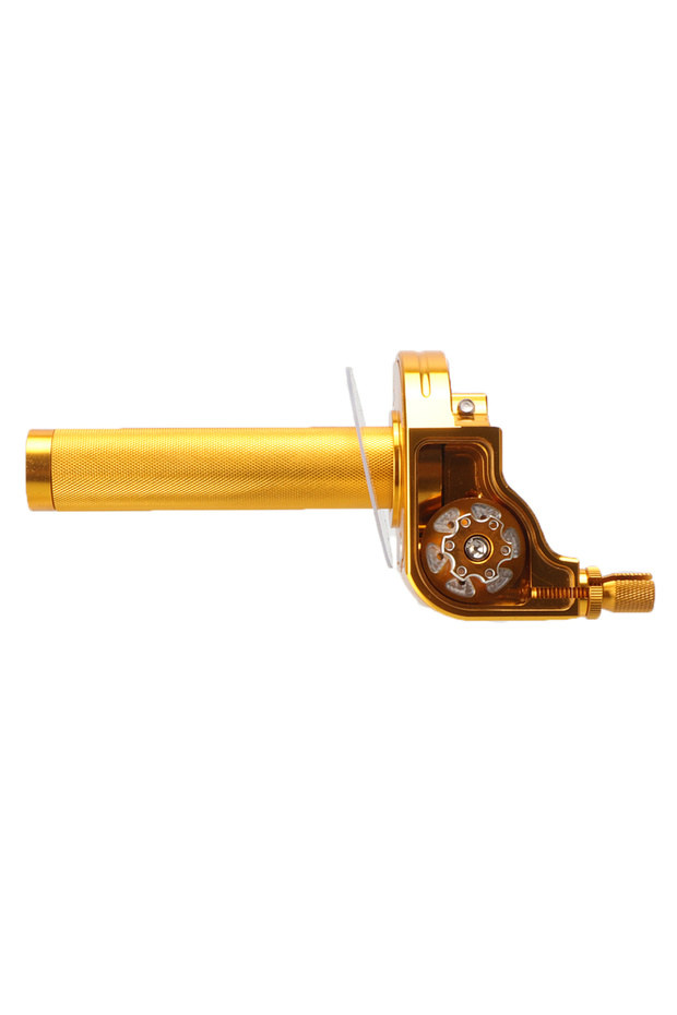 Gold 7/8''22mm CNC Aluminum Motorcycle Accelerator Handlebar Throttle Twist Grip Twister For Pit Dir
