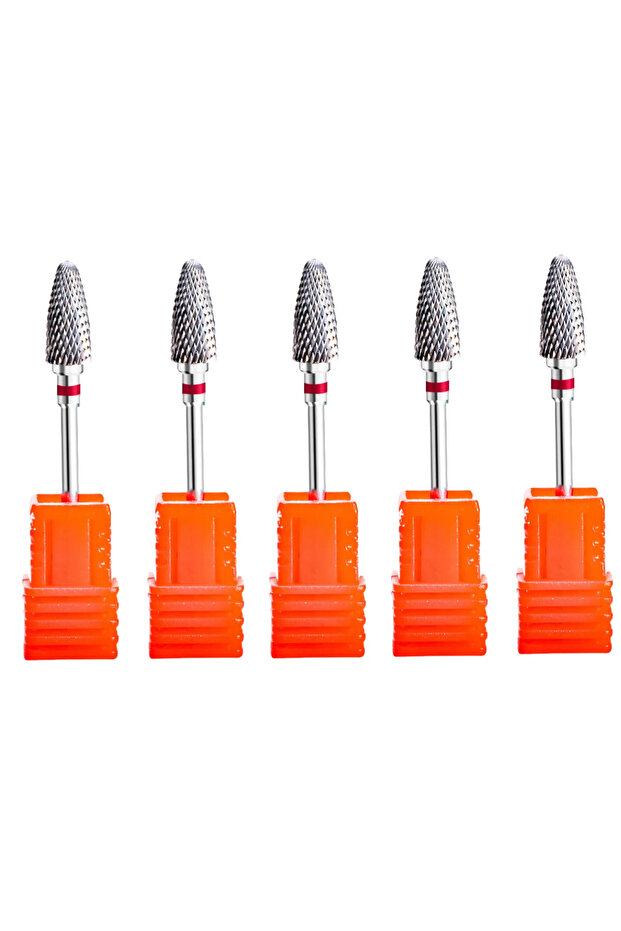 5pcs-F 5Pcs Ø2.35 x 6mm Stainless Steel Burs 3/32 Inch Shank Cutting Burr For Rotary Tool Use for De