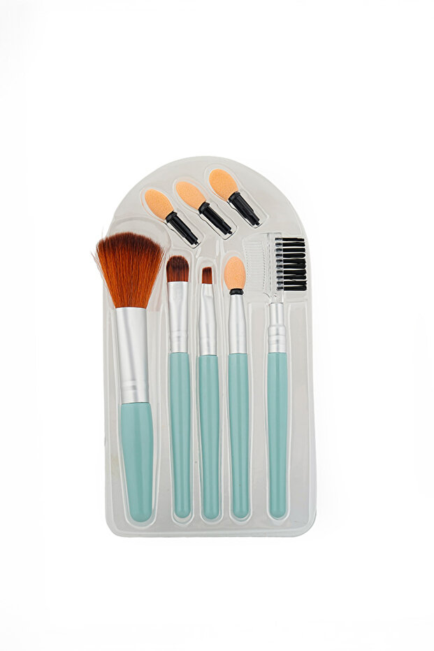 Makeup Brush Set 5 Colorful - 2
