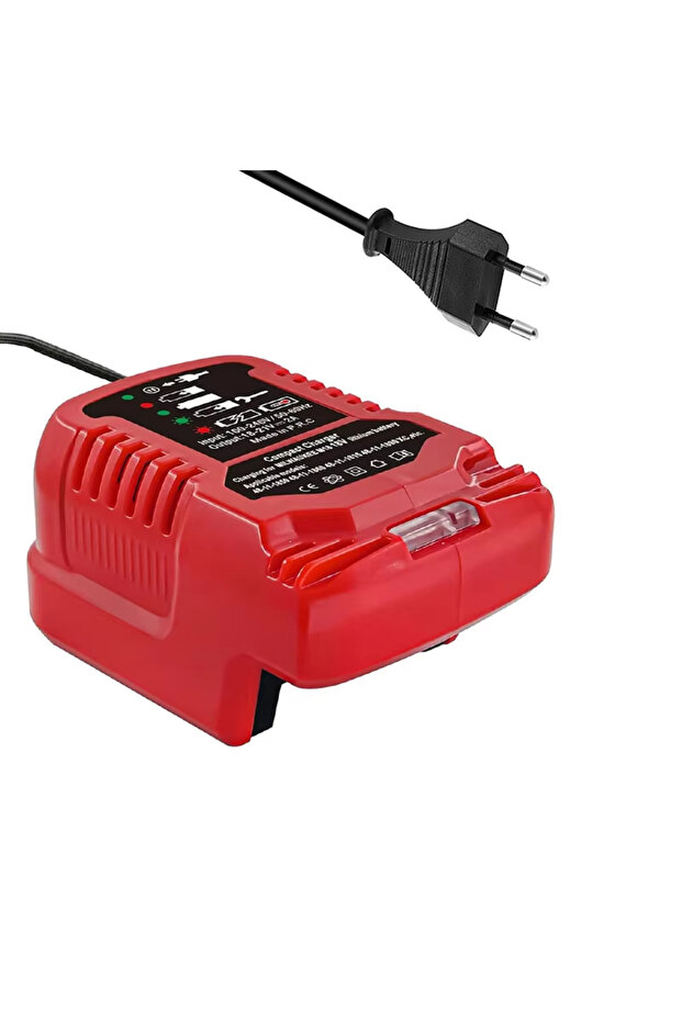 DZ185-B 100V-240V Portable Li-ion Battery Mini Compact Charger for Milwaukee 18V Lithium Battery Rep
