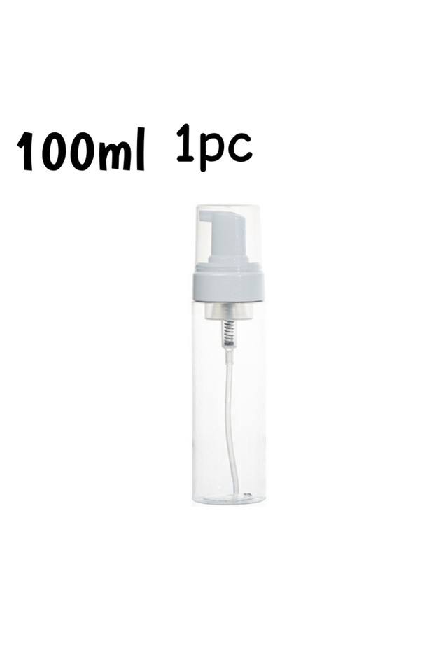 100ml 1pc 2/1pc Foam Pump Bottle Empty Plastic Mousse Dispenser for Facial Cleanser Soap Refillable