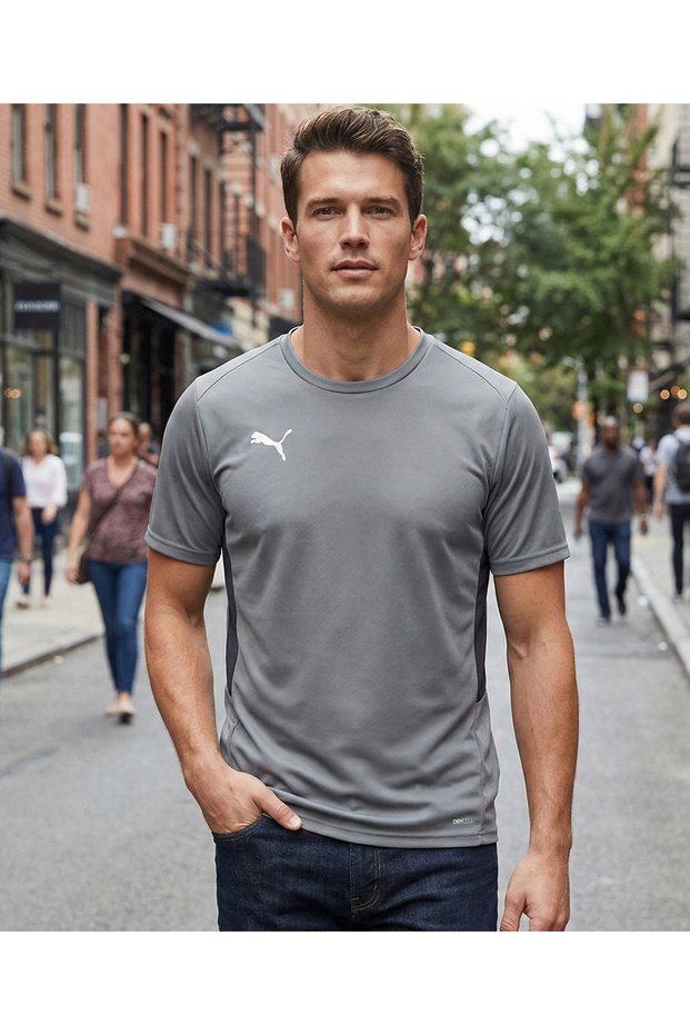 Men's Training T-shirt Suitable for Daily Use and Sports Comfortable Plain Sports T-shirt
