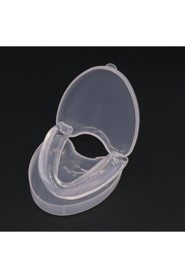 transparent with box Ultra-Comfort Night Guard for Teeth Grinding - Custom Fit Boil & Bite Dental Gu