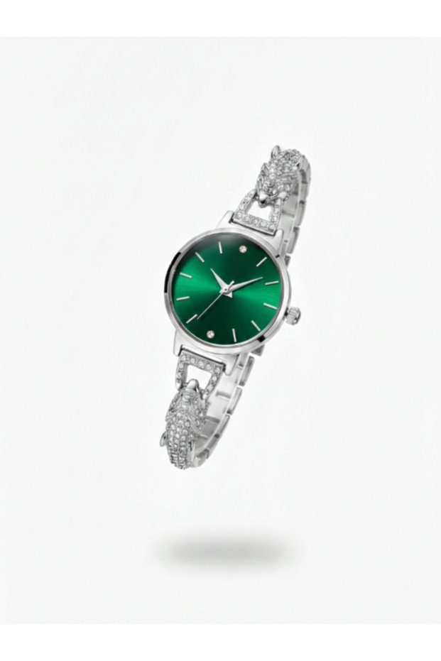 Vintage Style Oval Dial Women Wristwatch Luxury Appearance Jewelry Watch