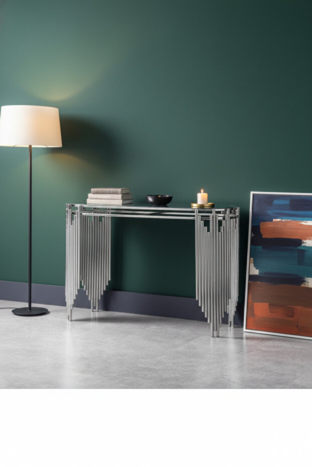 Piyano Model Lüx Paslanmaz Dresuar - 2