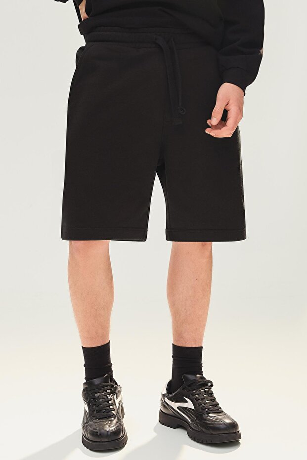 Basic pamuklu bermuda - 3