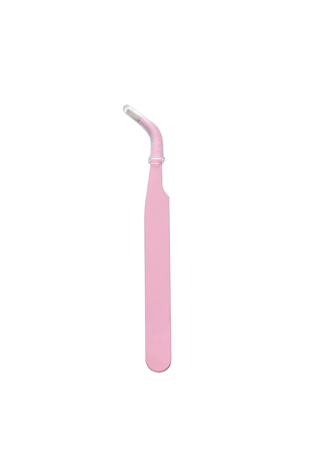 Light pink 01 1pcs Colorful Tweezers Repair Tools Beads Nail Art Rhinestones Tools for DIY Handmake