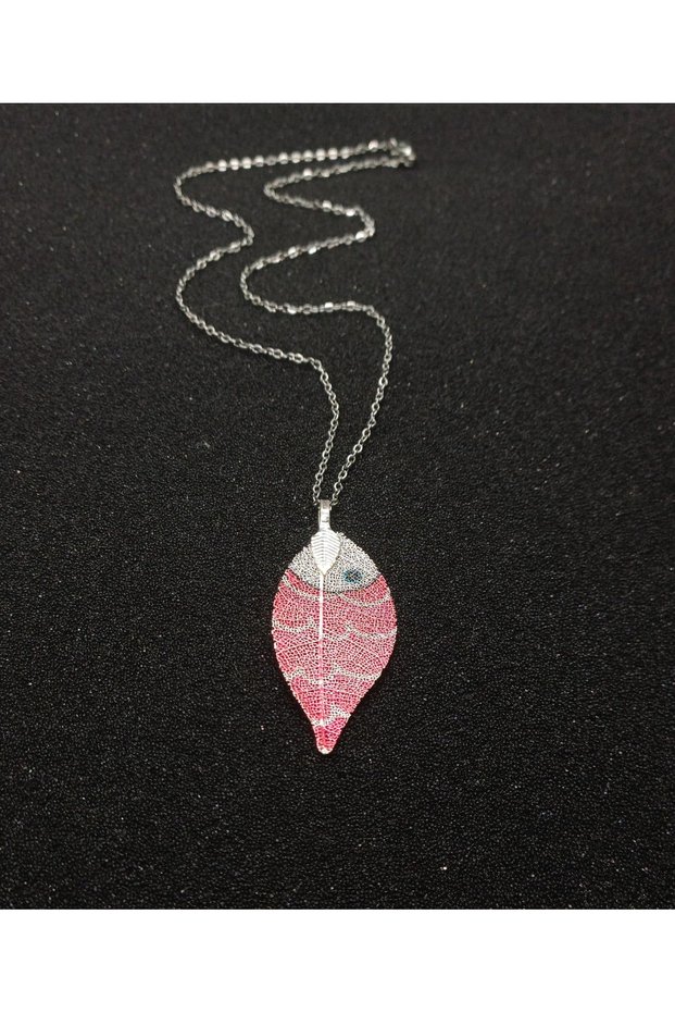 Fish Shaped Design Stylish Silver Color Steel Necklace Color Options Luck Necklace Does Not Tarnish