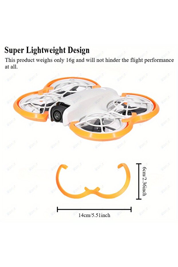 حماية إضافية من Orange Quality لجهاز DJI NEO، يمكن تركيبها على جهاز DJI Pro الأصلي