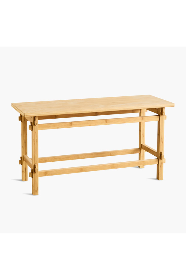 مقعد هانوي كبير من الخشب الصلب - 6