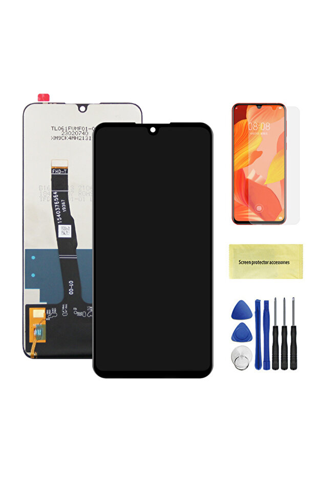شاشة سوداء بدون إطار P30 Lite، لشاشة LCD P30 Lite MAR-LX1M LX2 AL00 تعمل باللمس لـ P30 Li