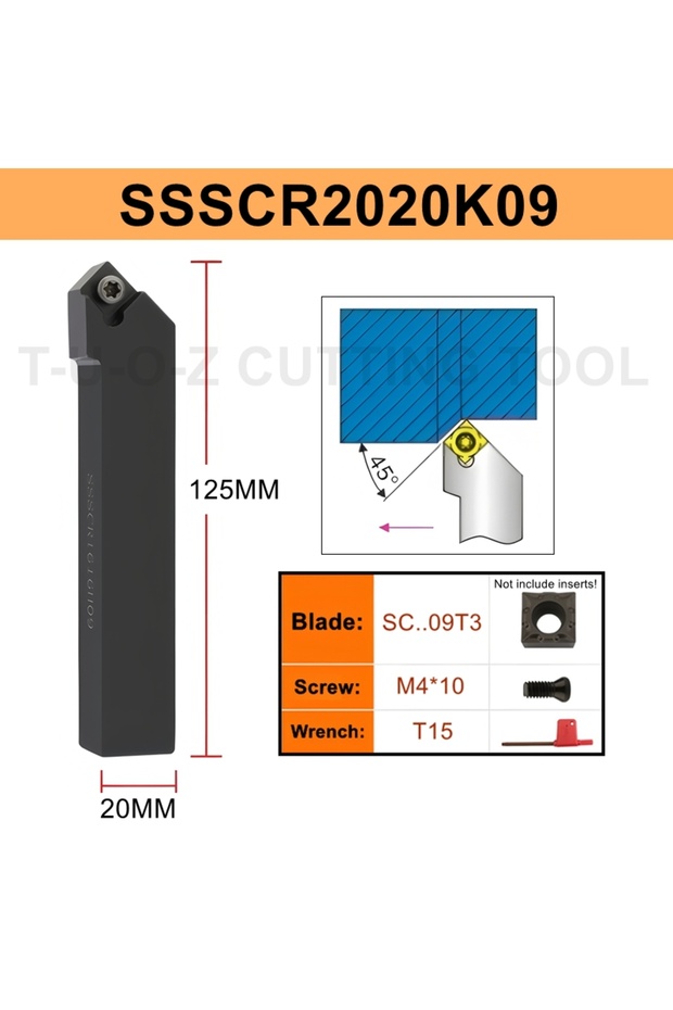 SSSCR2020K09 External Turning Tool SSDCN SSBCR SSBCL SSKCR SSKCL SSSCR SSSCL 1212H09 1616H09 2020K09