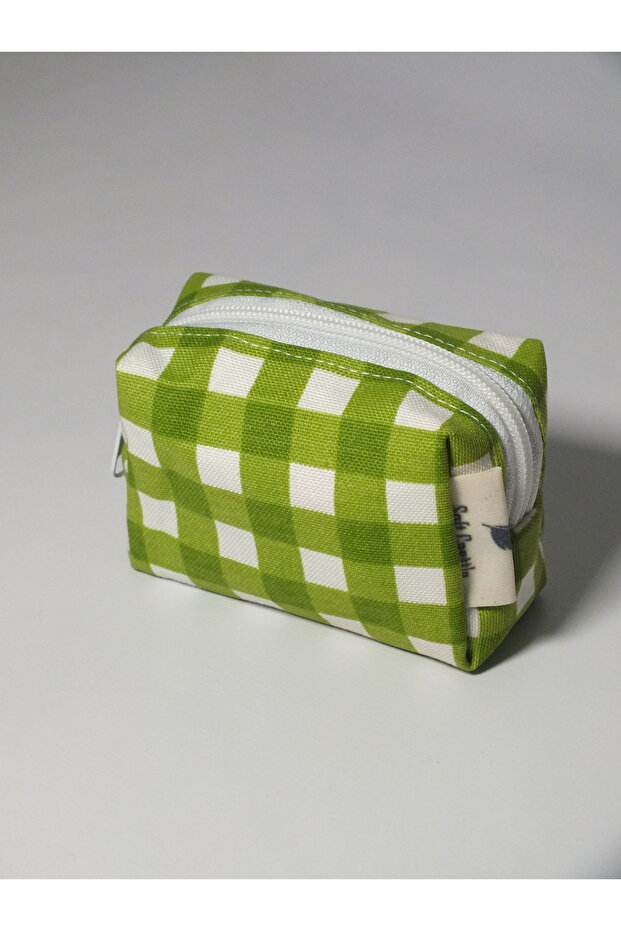 Mini makyaj çantası / cüzdan - 1