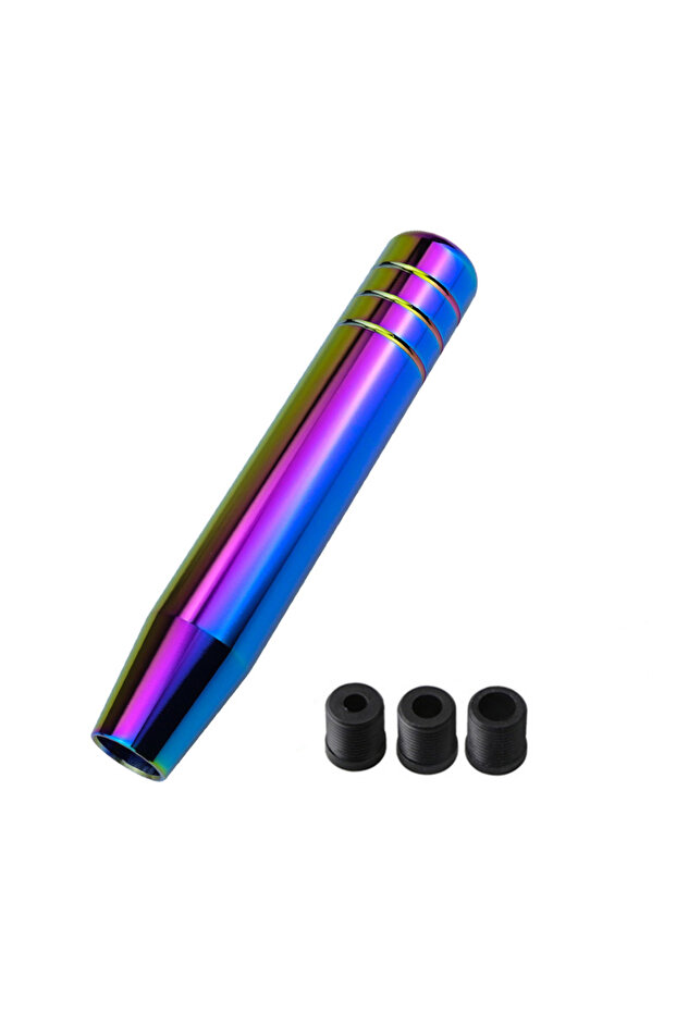 Colorful 18cm Car Universal Gear Shift Knob Gear Stick Lever Shifter Knob Handle Aluminum Extended G