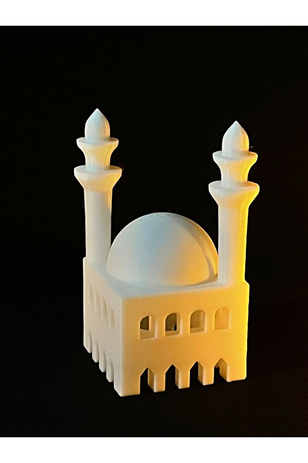 Led Mumlu Minik Cami maketi - 2