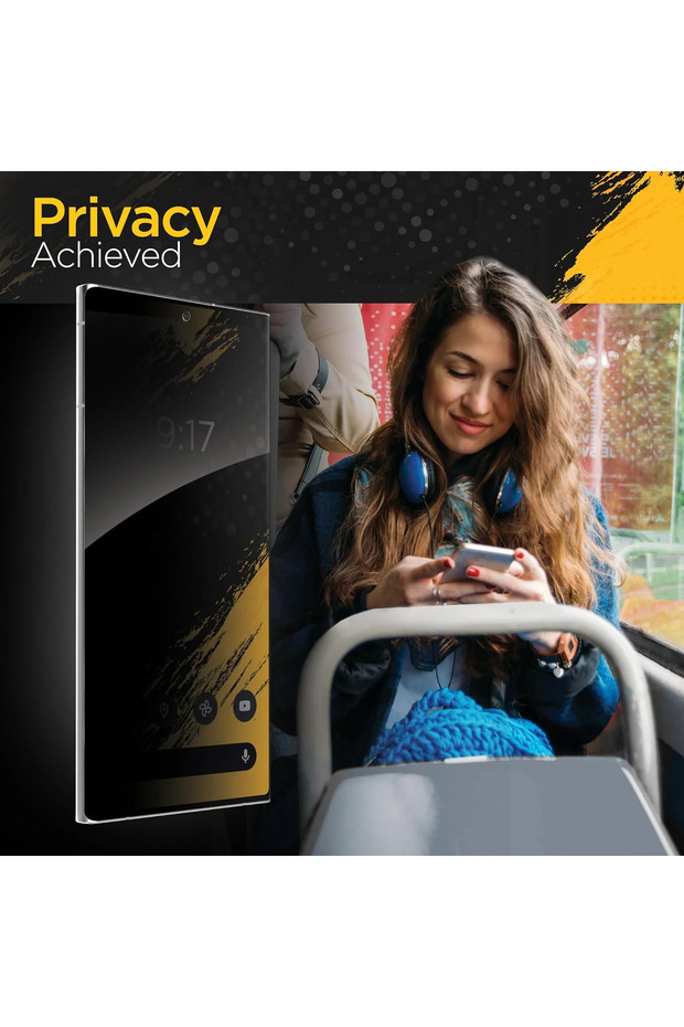 Samsung S24 Ultra Compatible Ghost Screen Protector Hidden Privacy - 4