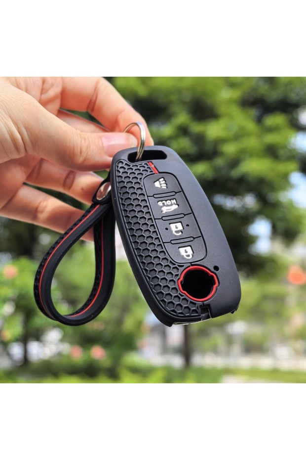 D with Keychain Keychain For Nissan Rouge Kicks Pathfinder J12 Ariya Altima Rogue Qashqai Bluebird S