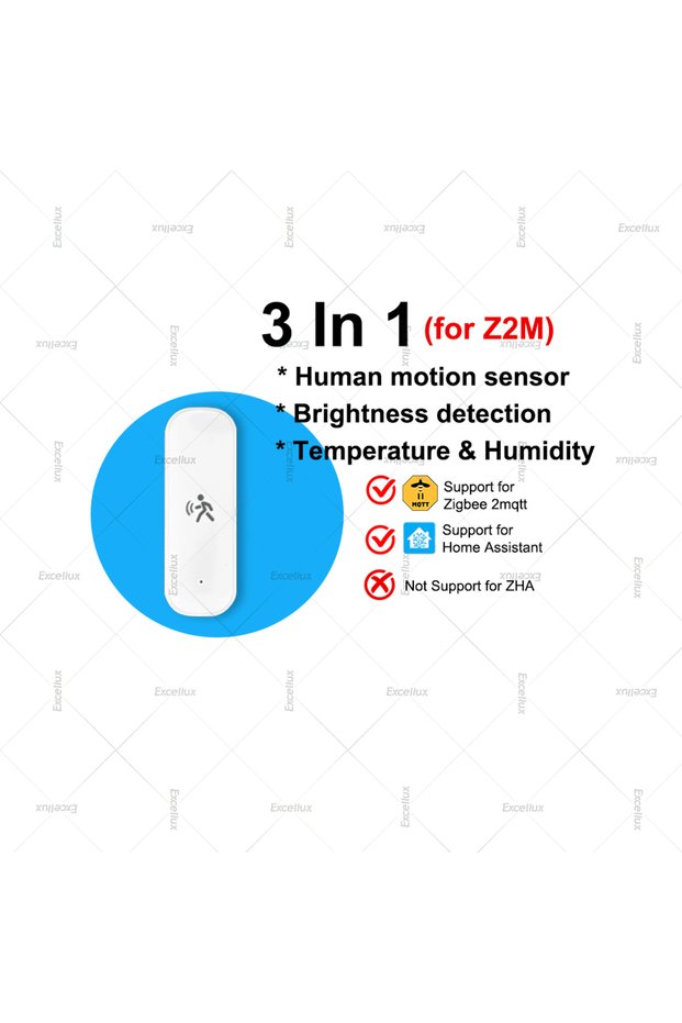 3 In 1 For Z2M Zigbee 3.0 10G Radar Human Motion Sensor With Light Temperture Humidiity Detection Fo