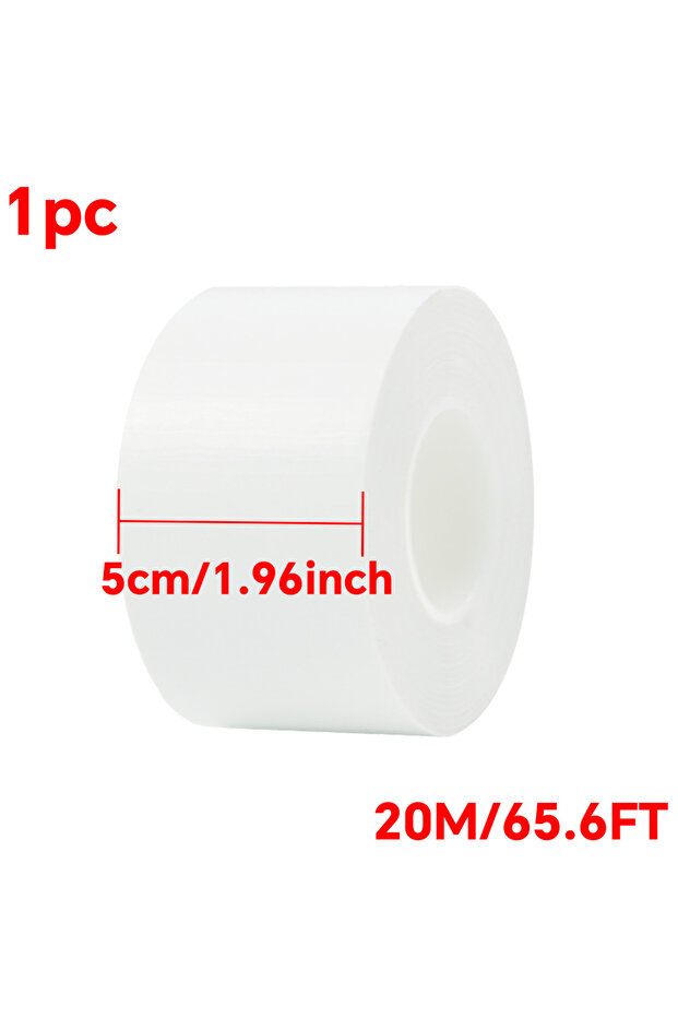 White 5cmx20m Window Sealing Tape, Window AC Insulation Air Conditioner Seal Around Frame, Blocker f