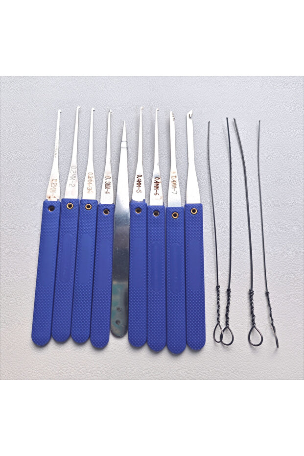 13 in 1 New 18 in 1 Locksmith Extractor Tools Kit Broken Key Remove Tool Set with Tension Wrench Too