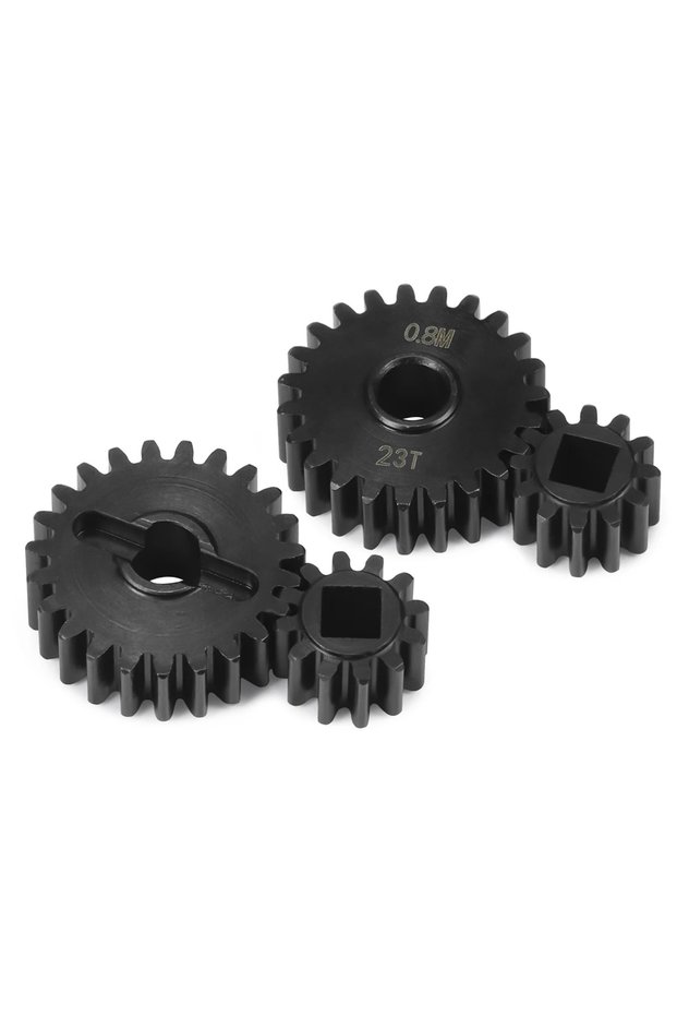 Portal Gear 23T 12T Steel Capra F9 Portal Stub Axle Universal Driveshaft Straight Shaft Overdrive G