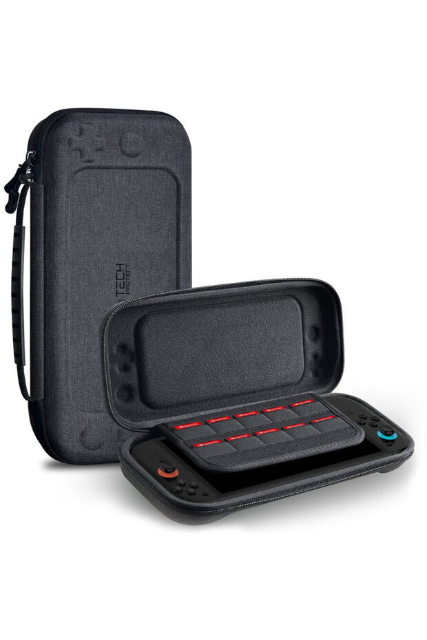 Husă rigidă Nintendo Switch 2 Gri închis