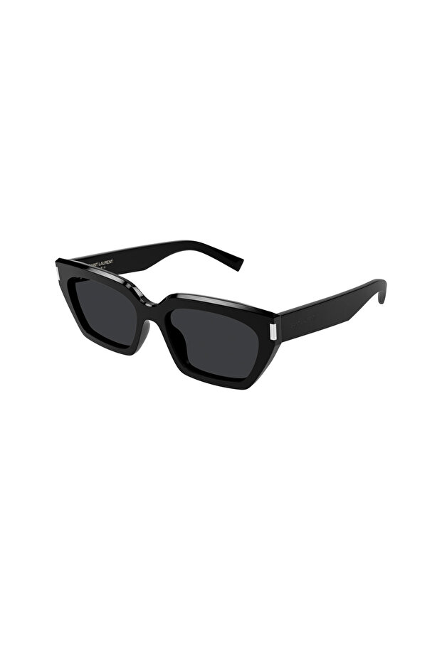 Sl 826 Page 001 55 Women's Cat Eye Black Bone Sunglasses