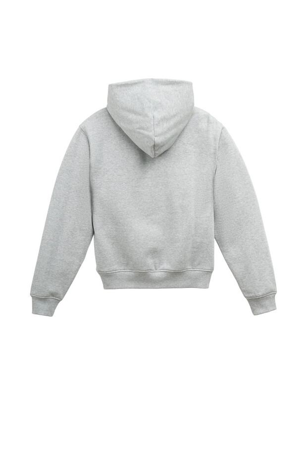 | Basic Kadın Pamuklu Kapüşonlu Sweatshirt - 2