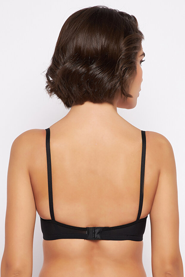 حمالة صدر مبطنة بدون أسلاك كامل، باللون البنفسجي - 5