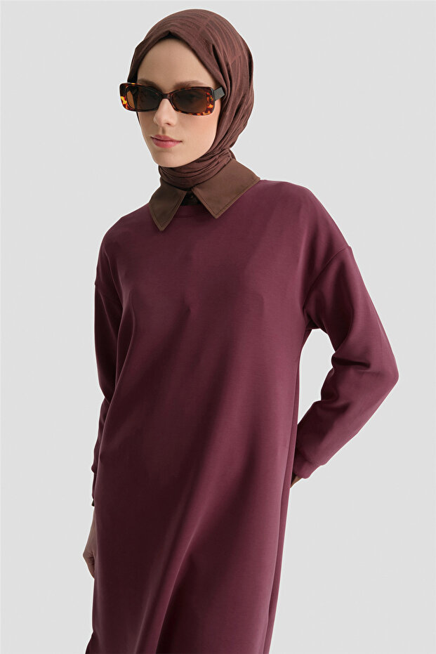 Basic Tunik BORDO - 1