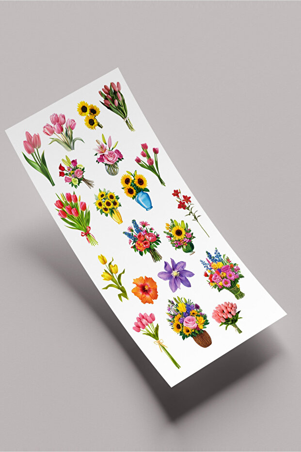 Mutluluk Buketleri Sticker Seti