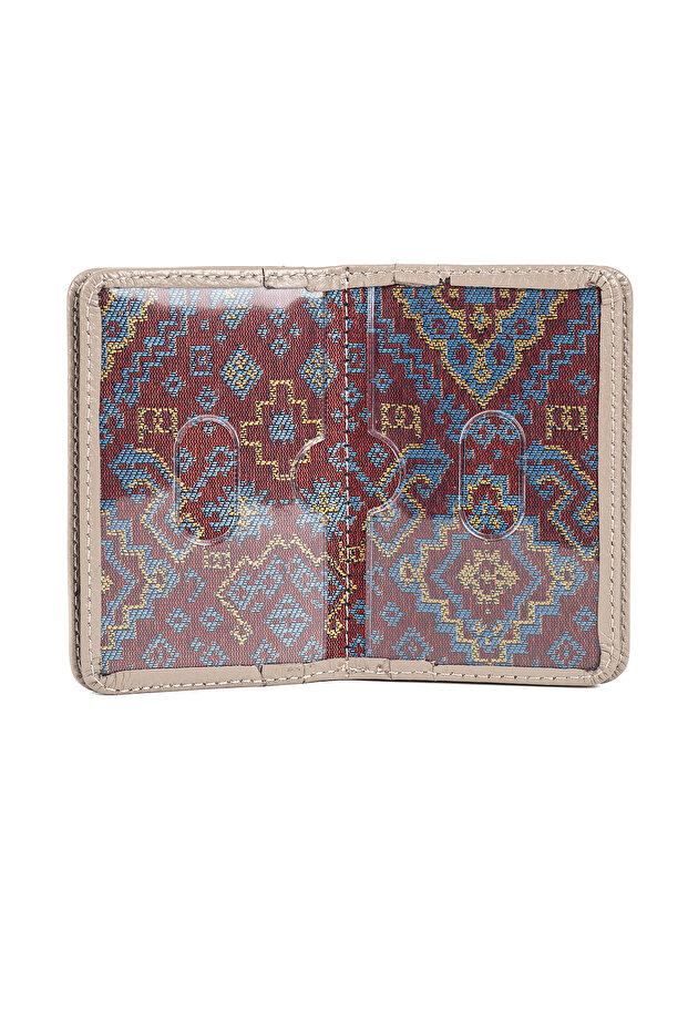 Suımir Genuine Leather Card Holder Wallet Mink