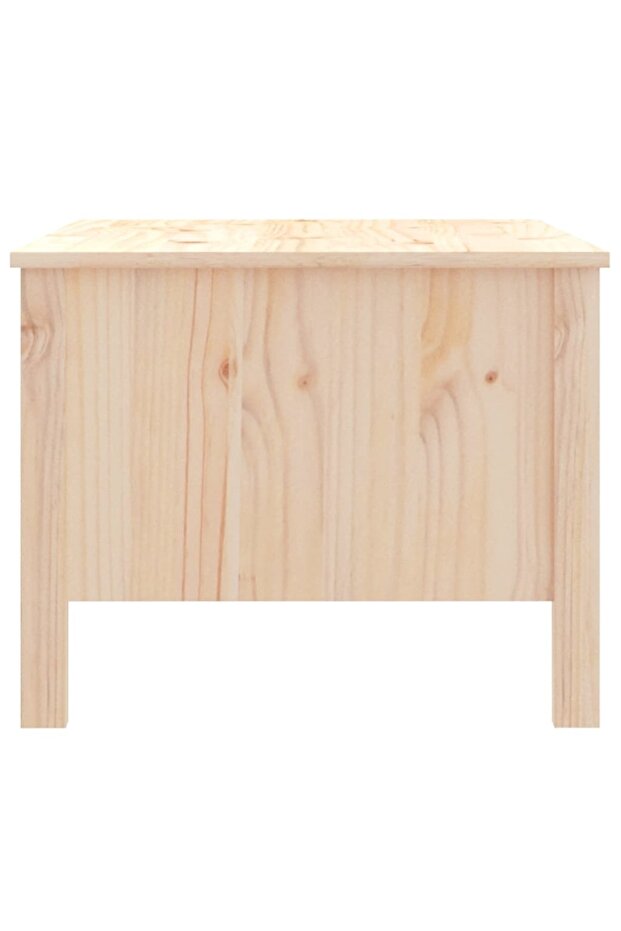 Coffee table, 100x50x40 cm, solid pine wood - 7