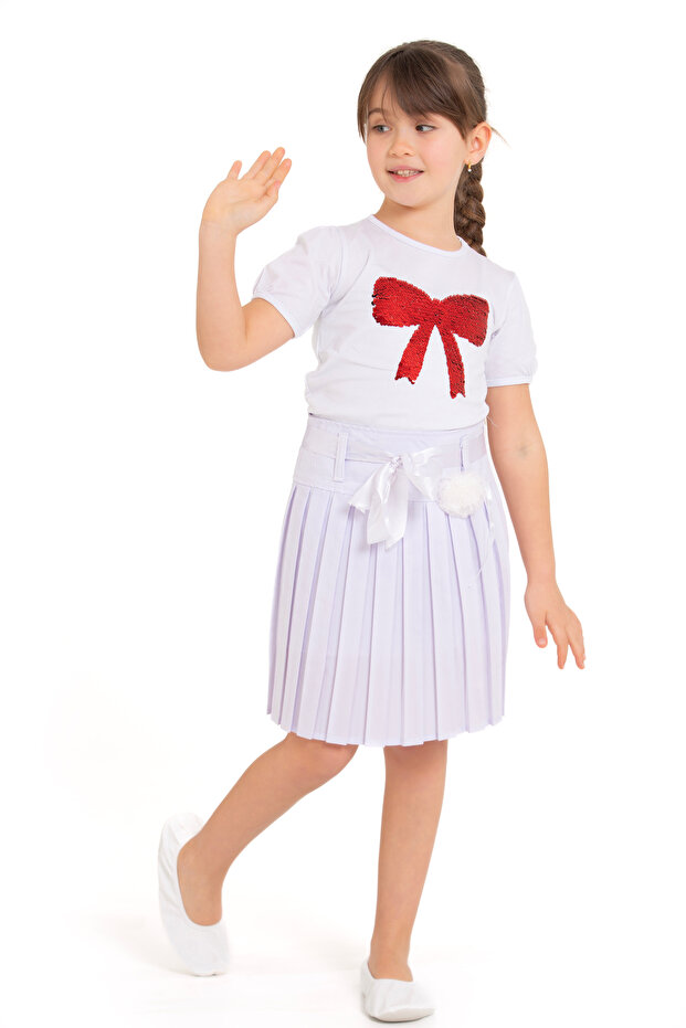 Girl's Pleated Performance Skirt April 23 October 29