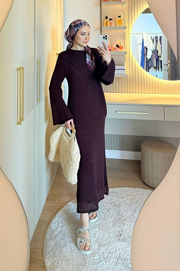 Mahur Örme Elbise - 4