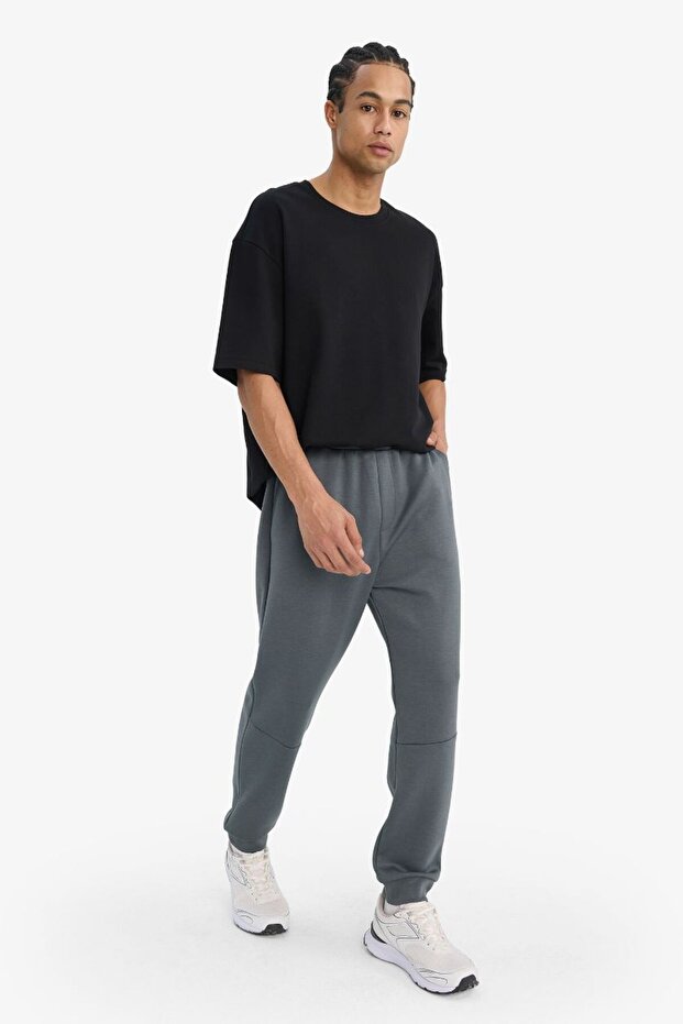 Erkek Eşofman Alt F9381AX/GR484 D.GREY - 2