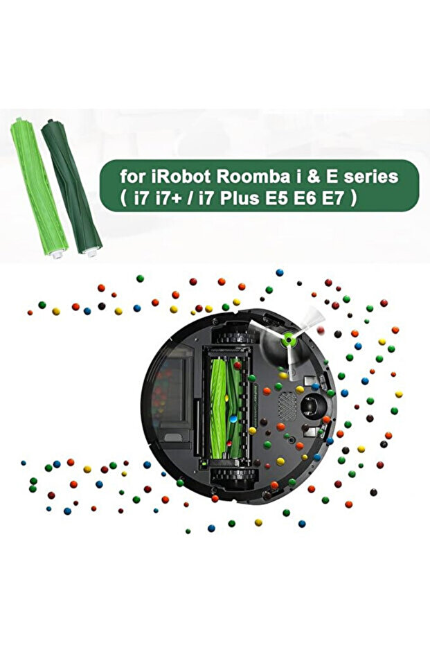 iRobot Roomba E5 E6 E7 Συμβατή Κύρια Βούρτσα 1 Σετ - 6