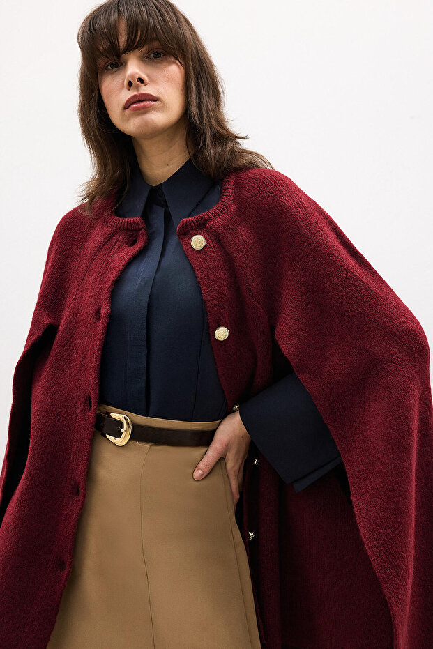 GOLD DÜĞMELİ TRİKO PANÇO - 3