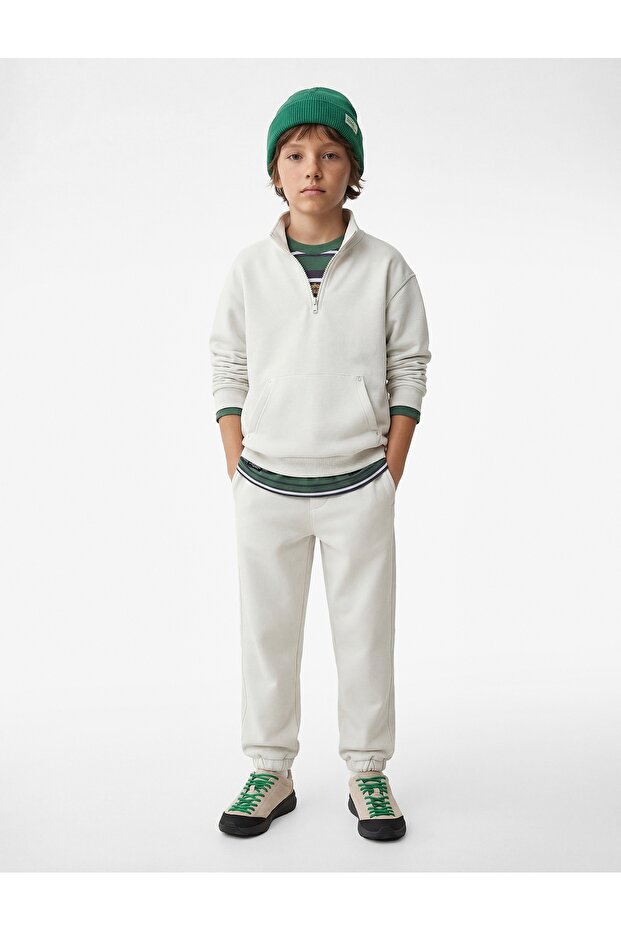 Boy's Tracksuit Bottom 6Wkb40145Tk Gray