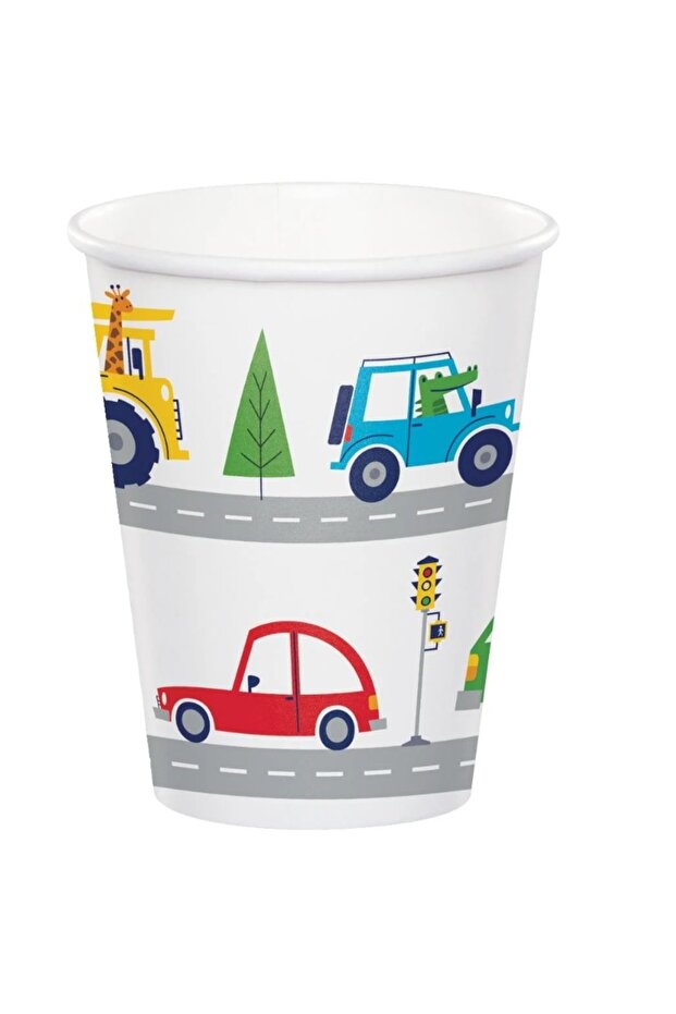 وقت النقل كوب ساخن / بارد 9 أونصة 8 قطع - 1