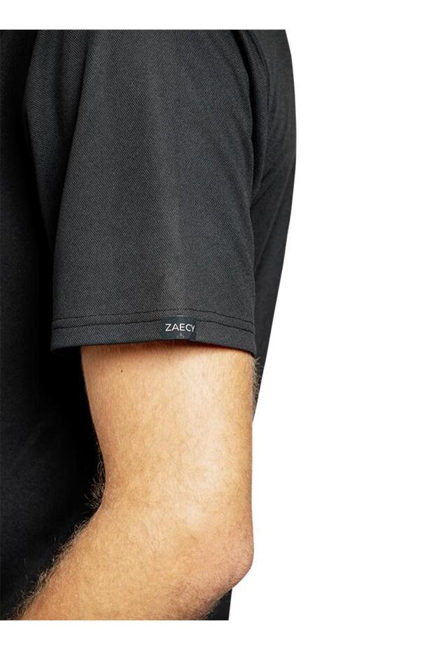 Men's Solid Golf Polo Shirt - 4