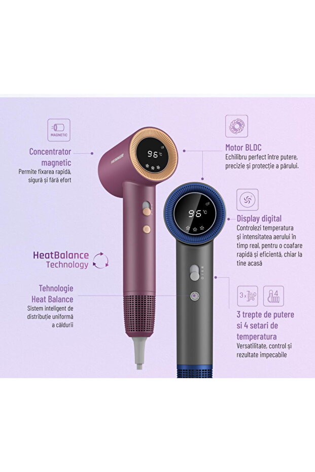 Сешоар HHD-H 17 DBLDC-PP - 6