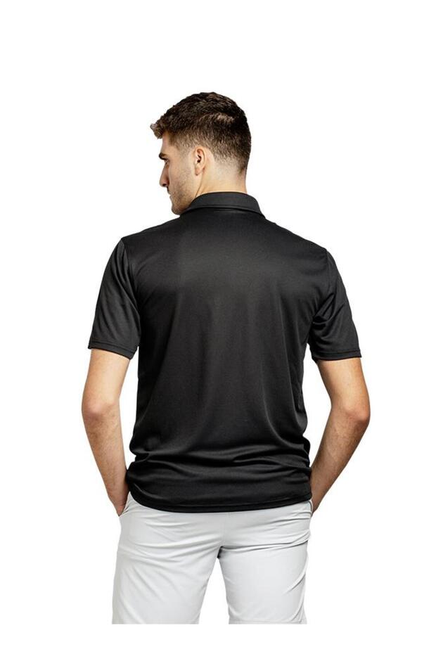 Men's Solid Golf Polo Shirt - 5
